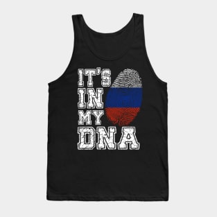 It's In My DNA Russia - Patriotic Russian Gift Tank Top